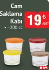 GLASS İN LOVE CAM SAKLAMA KABI 200 CC